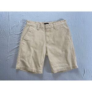 Brixton 'Choice Regular Fit' Flat Front Chino Shorts. Beige, Men's 28. EUC!!
